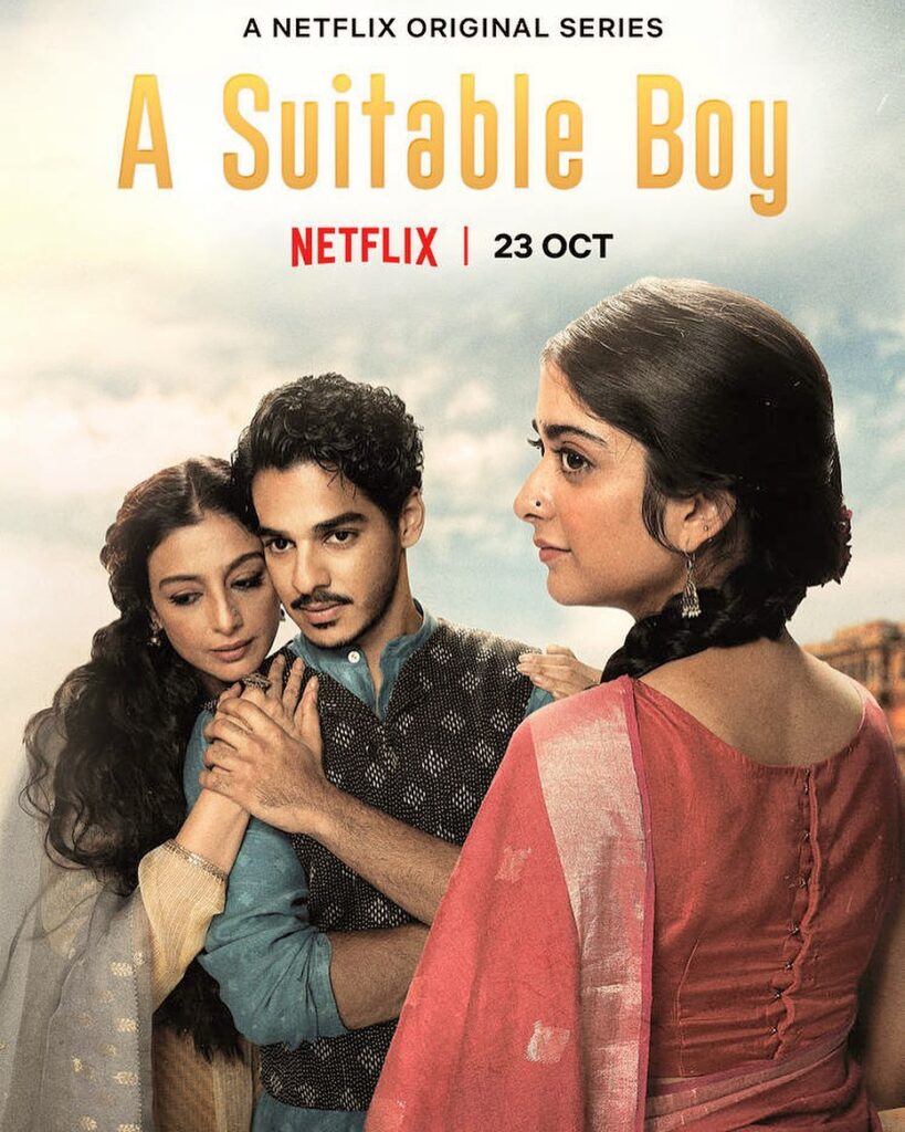 a suitable boy poster review popcorn reviewss