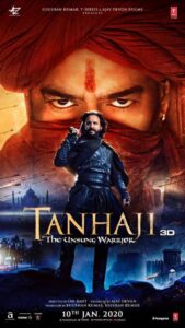 tanhaji the unsung warrior popcorn reviewss