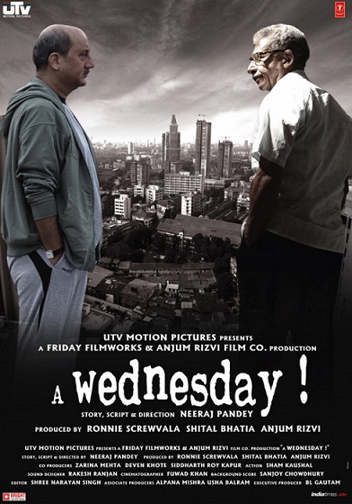 A Wednesday 2008 Crime Mystery Thriller Hindi Movie Review