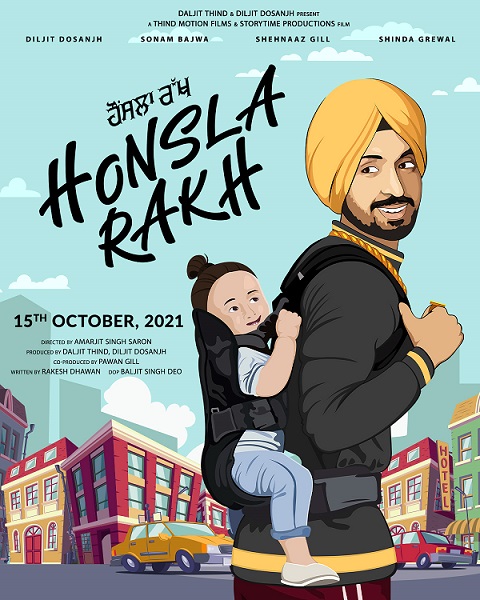 Honsla Rakh 2021 Romantic Comedy Punjabi Movie Review