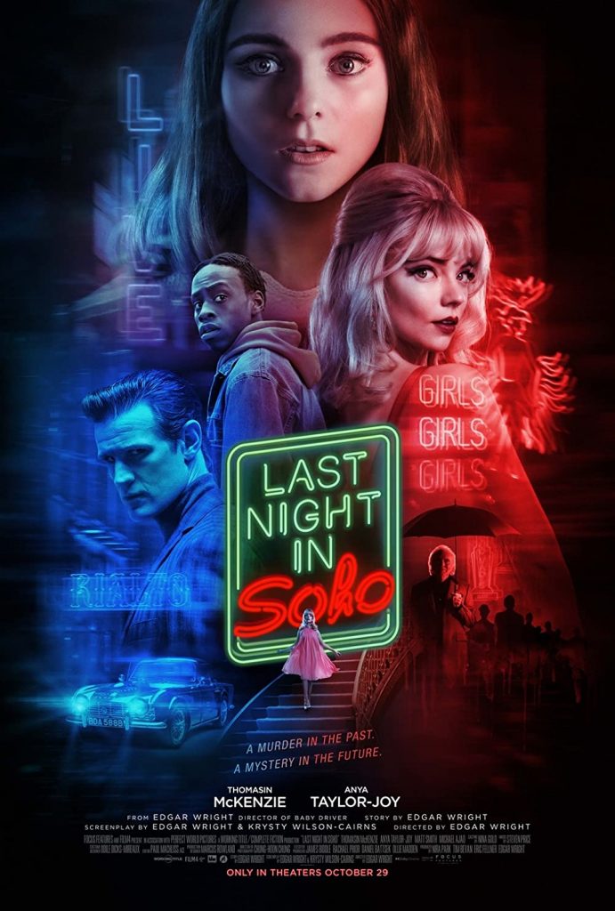 Last Night in Soho 2021 English Horror Movie Review