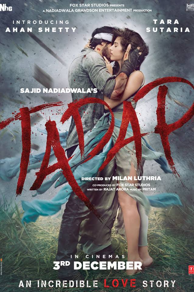 Tadap 2021 Hindi Action Romantic Movie Review