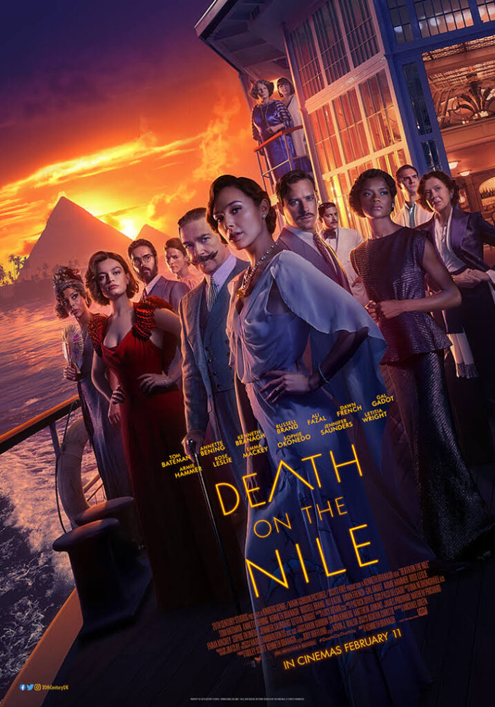 Death on the Nile 2022 Crime Mystery English Movie Review