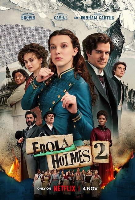 Enola Holmes 2 2022 Action Adventure Crime English Series Review