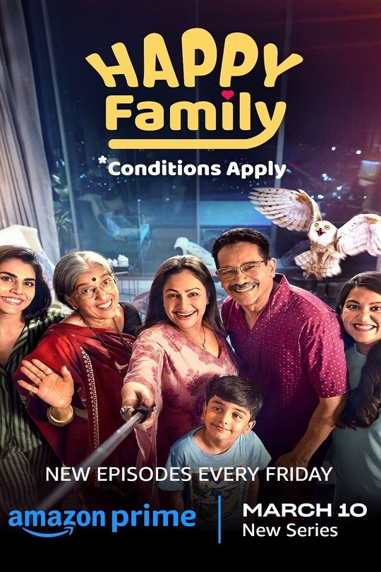 Happy Family Conditions Apply 2023 Comedy Hindi Series Review
