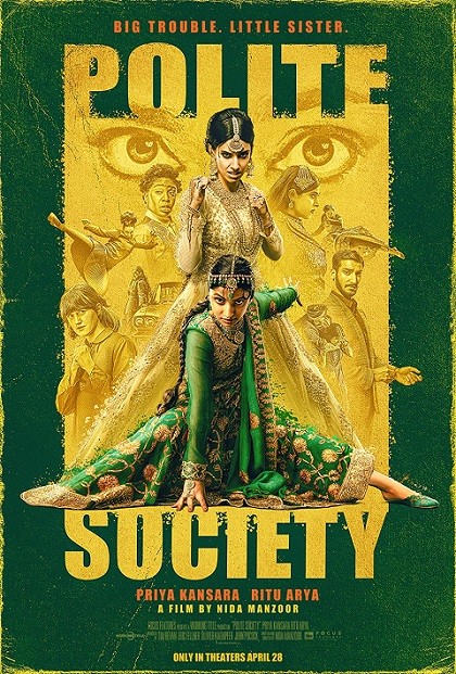 Polite Society 2023 Action Comedy English Movie Review