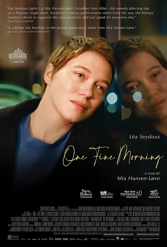 One Fine Morning 2022 Romance French Movie Review