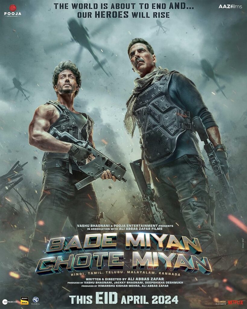 Bade Miyan Chote Miyan 2024 Action Thriller Hindi Movie Review