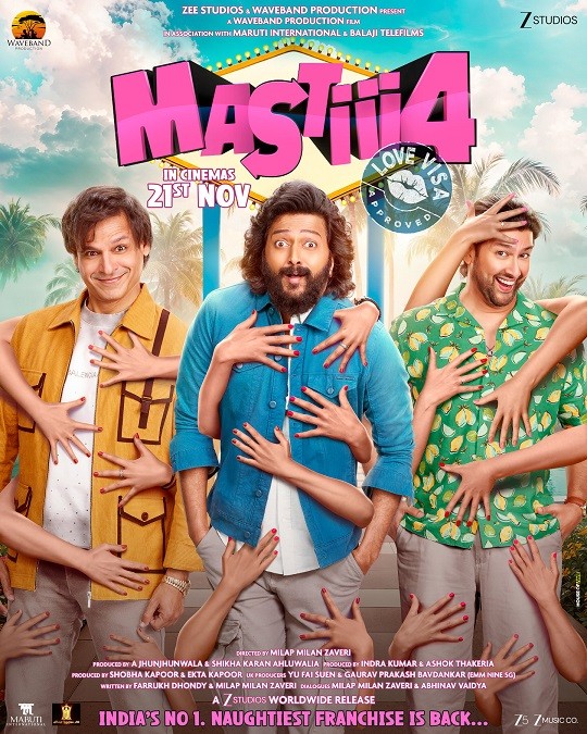 Mastiii 4 2025 Comedy Hindi Movie Review
