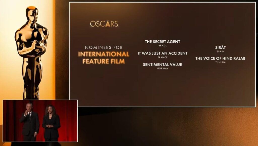 Oscar 2026 Nominees for International Feature Film