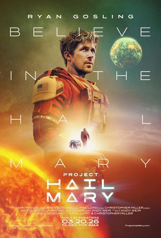 Project Hail Mary 2026 SciFi Thriller English Movie Review
